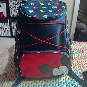 Mickey Mouse Lunch Backpack New With Tag